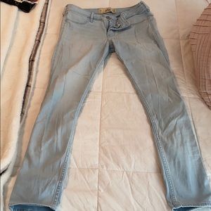 Light wash jeans